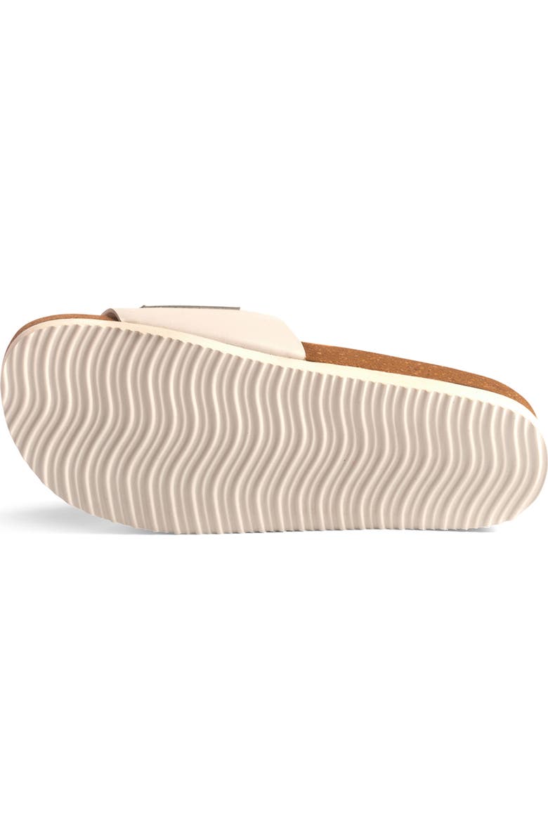 Anthony Veer Clare Slide Sandal, Alternate, color, White Leather