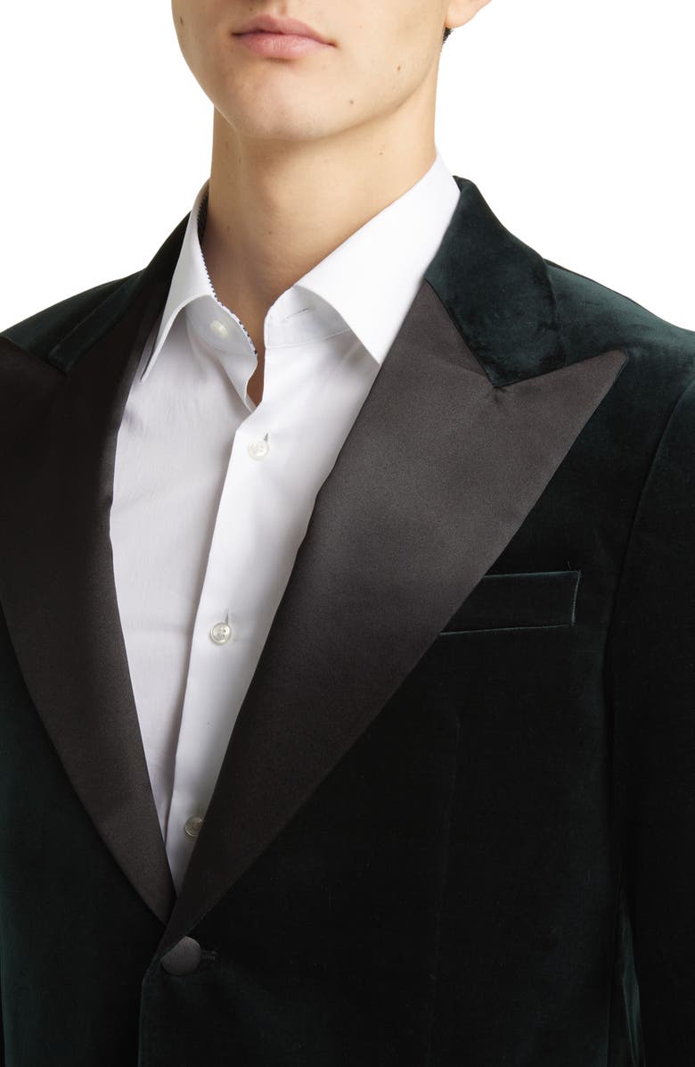 Tiger of Sweden Jeffers Velveteen Dinner Jacket, Alternate, color, 