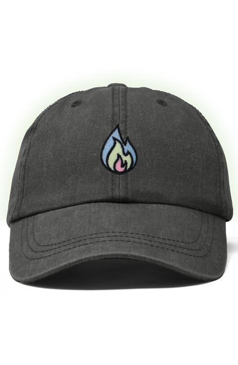 Fire Dad Hat (Glow in the Dark)