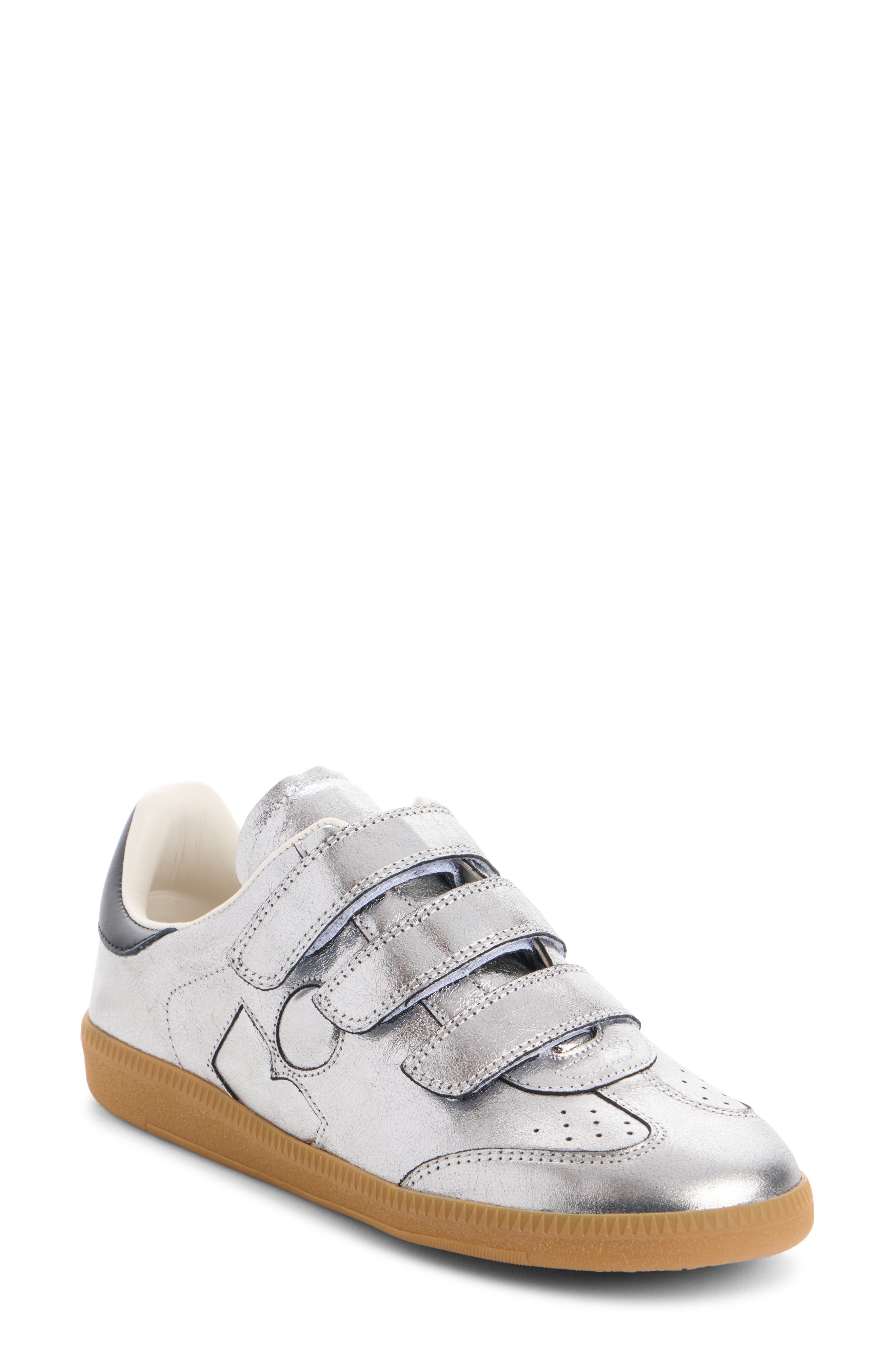 Isabel Marant Beth Low Top Sneaker, Main, color, Gun Metal