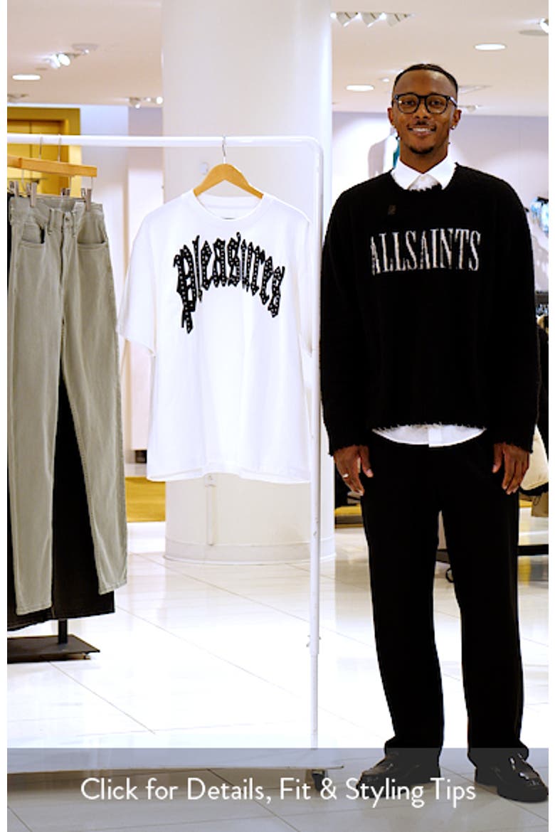 Twitch Leather Appliqué & Rhinestone T-Shirt video