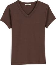 Madewell V-Neck Baby Tee