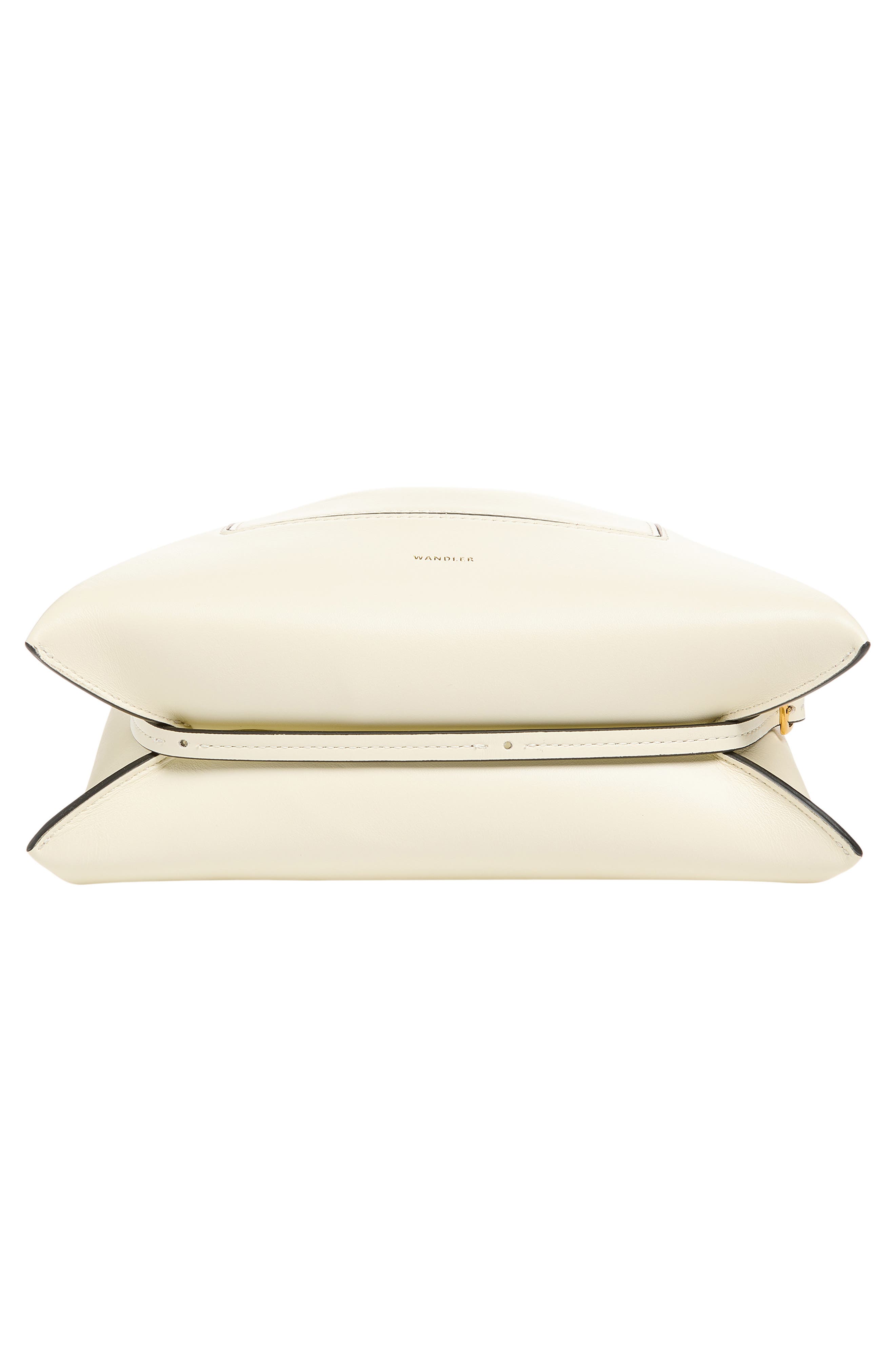 Wandler Penelope Slouch Leather Crossbody Bag, Alternate, color, Cream