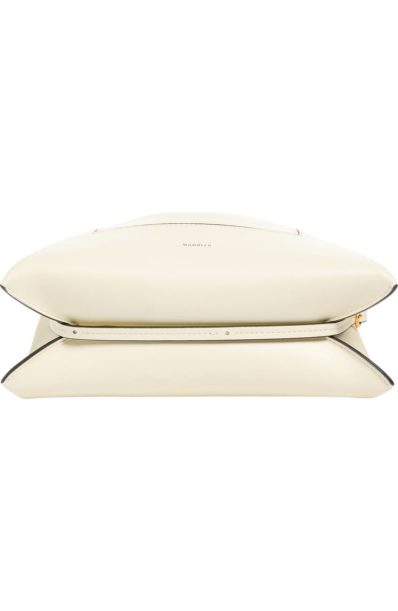 Wandler Penelope Slouch Leather Crossbody Bag, Alternate, color, Cream
