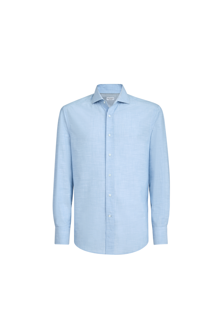 Oxford shirt, Alternate, color, Azure