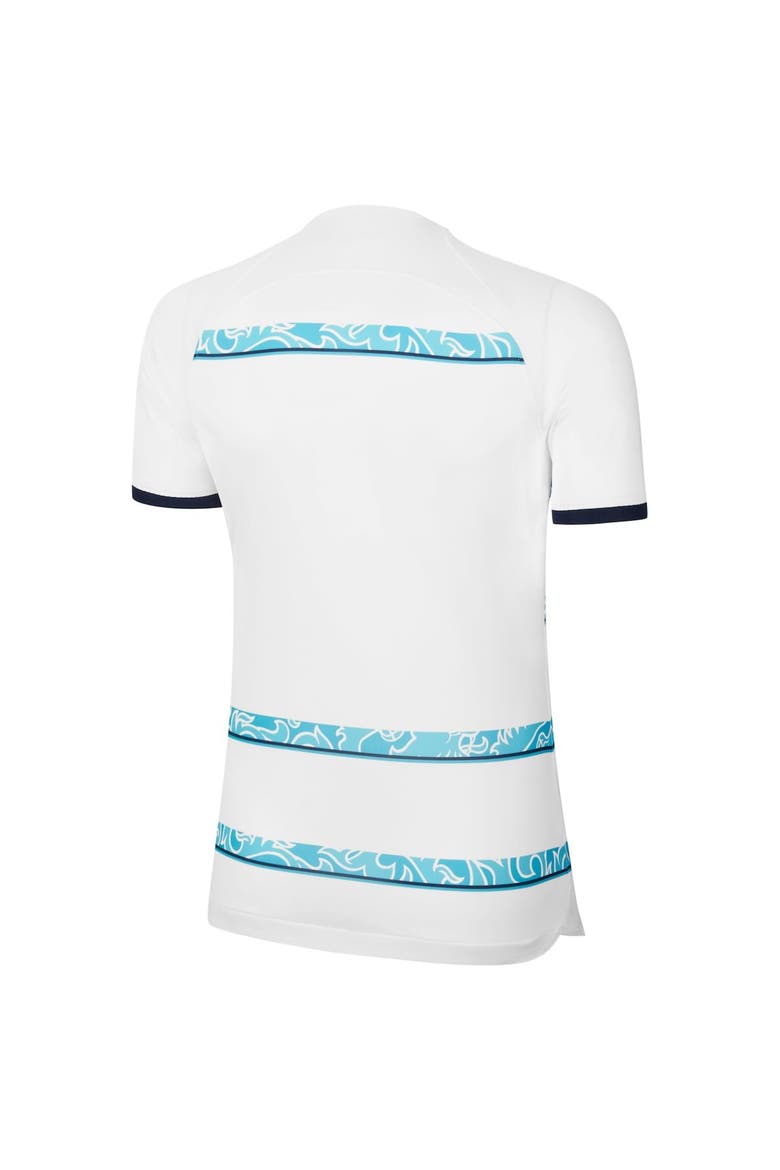Women's Nike White Chelsea 2022/23 Away Breathe Stadium Blank Replica Jersey, Alternate, color, White