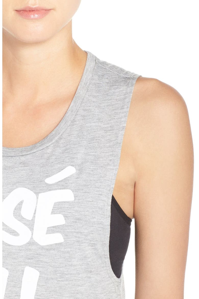 Rosé All Day Jersey Muscle Tee, Alternate, color, GREY