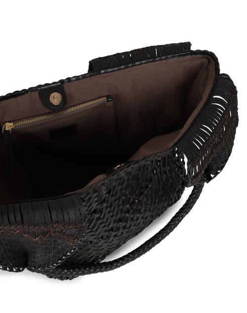 Rafé New York Rafe New York Margarita Woven Tote In Black
