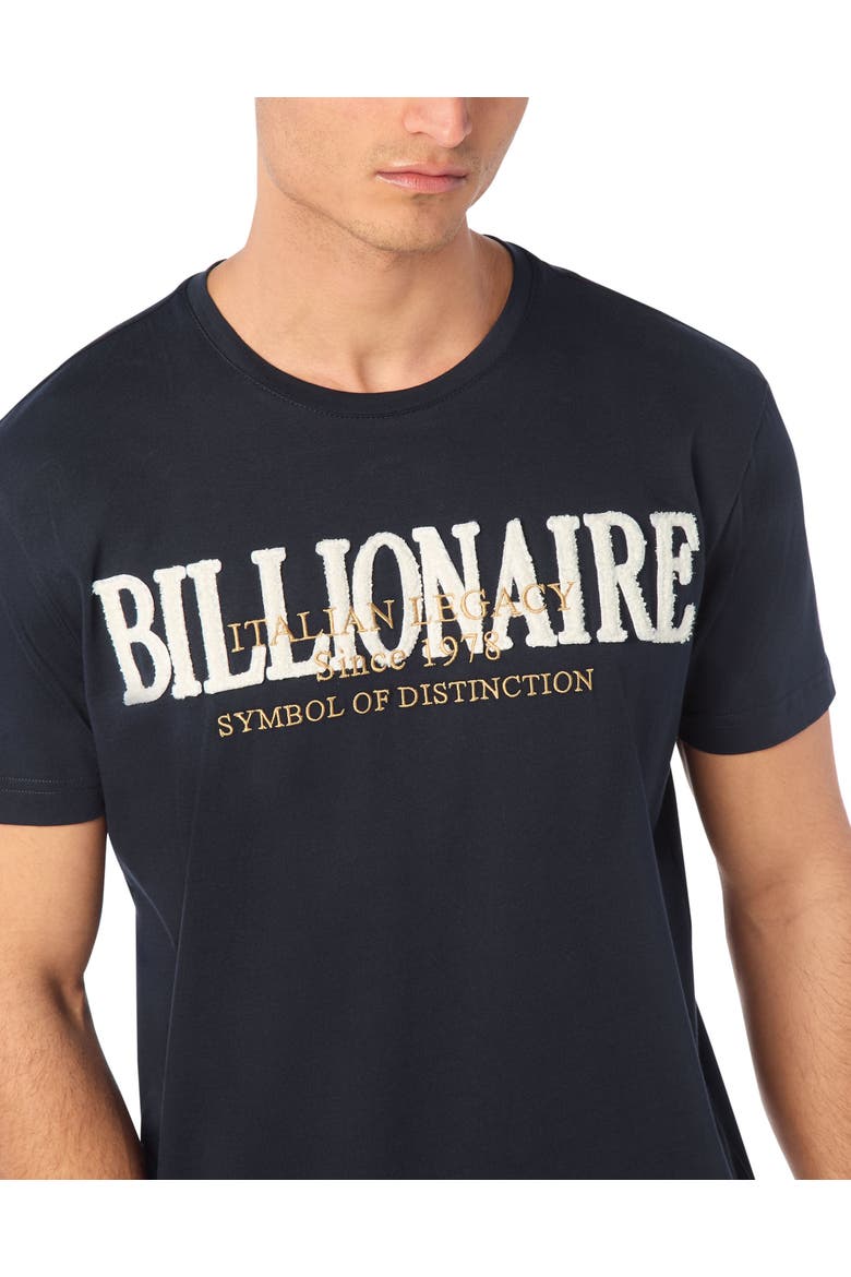 T-Shirt Round Neck Men, Alternate, color, darkblue
