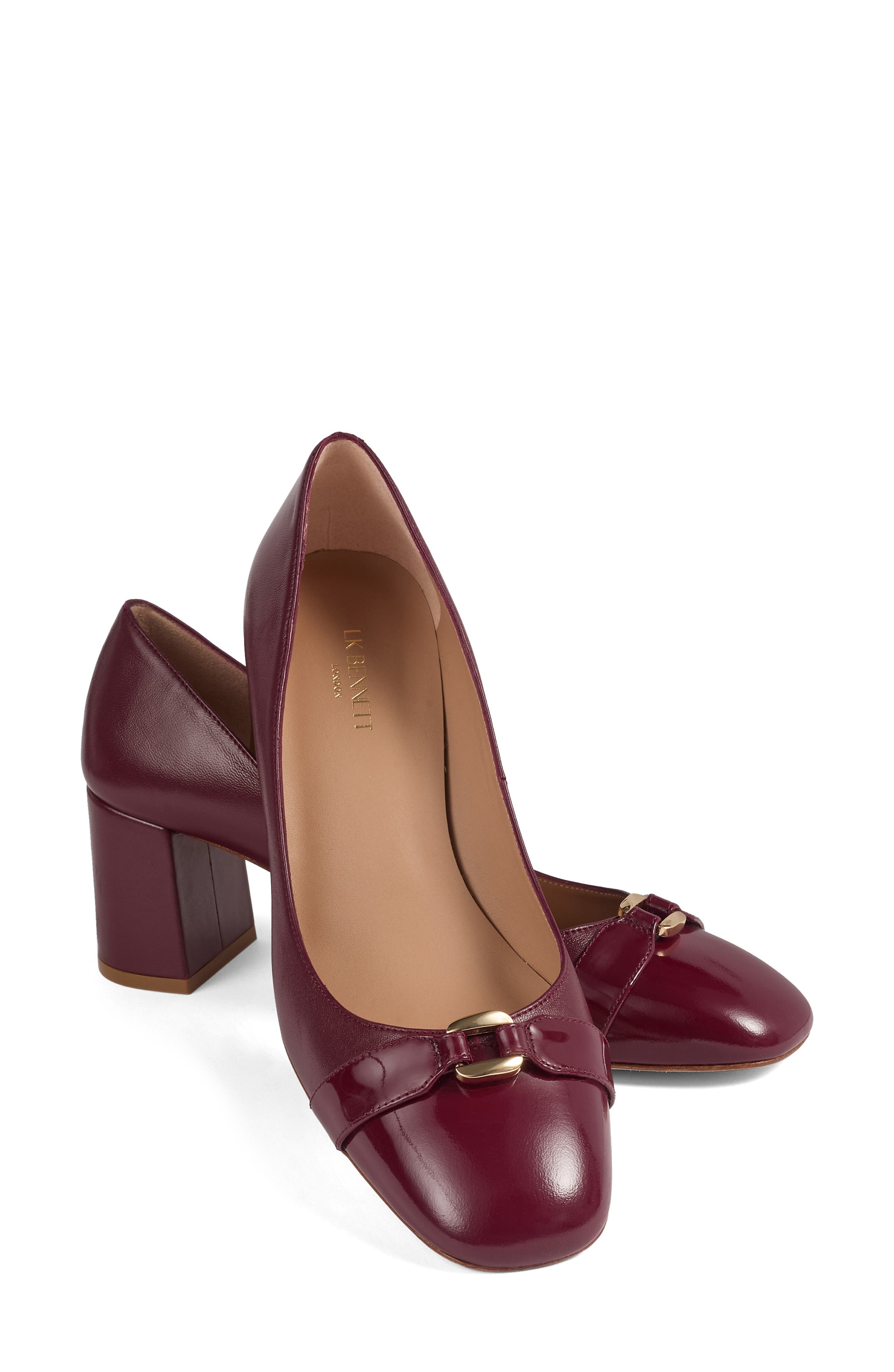 LK Bennett Kate Block Heel Pump, Alternate, color, 