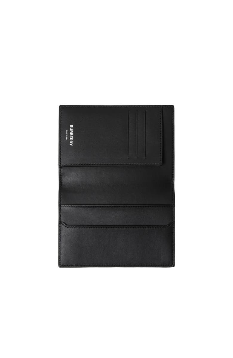 Burberry Check Passport Holder, Alternate, color, Archive Beige