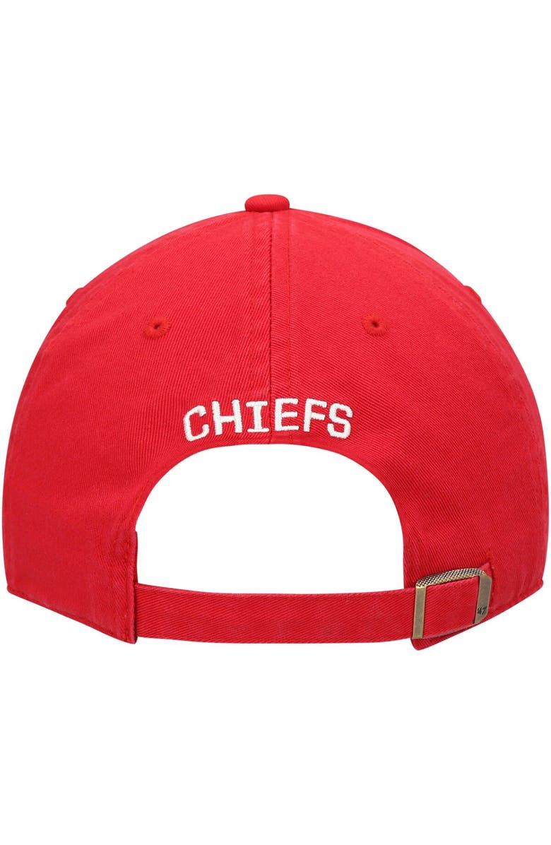 '47 Women's '47 Red Kansas City Chiefs Finley Clean Up Adjustable Hat, Alternate, color, 