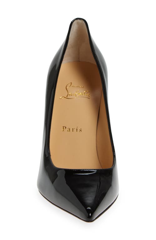 CHRISTIAN LOUBOUTIN CHRISTIAN LOUBOUTIN KATE POINTED TOE PATENT LEATHER PUMP