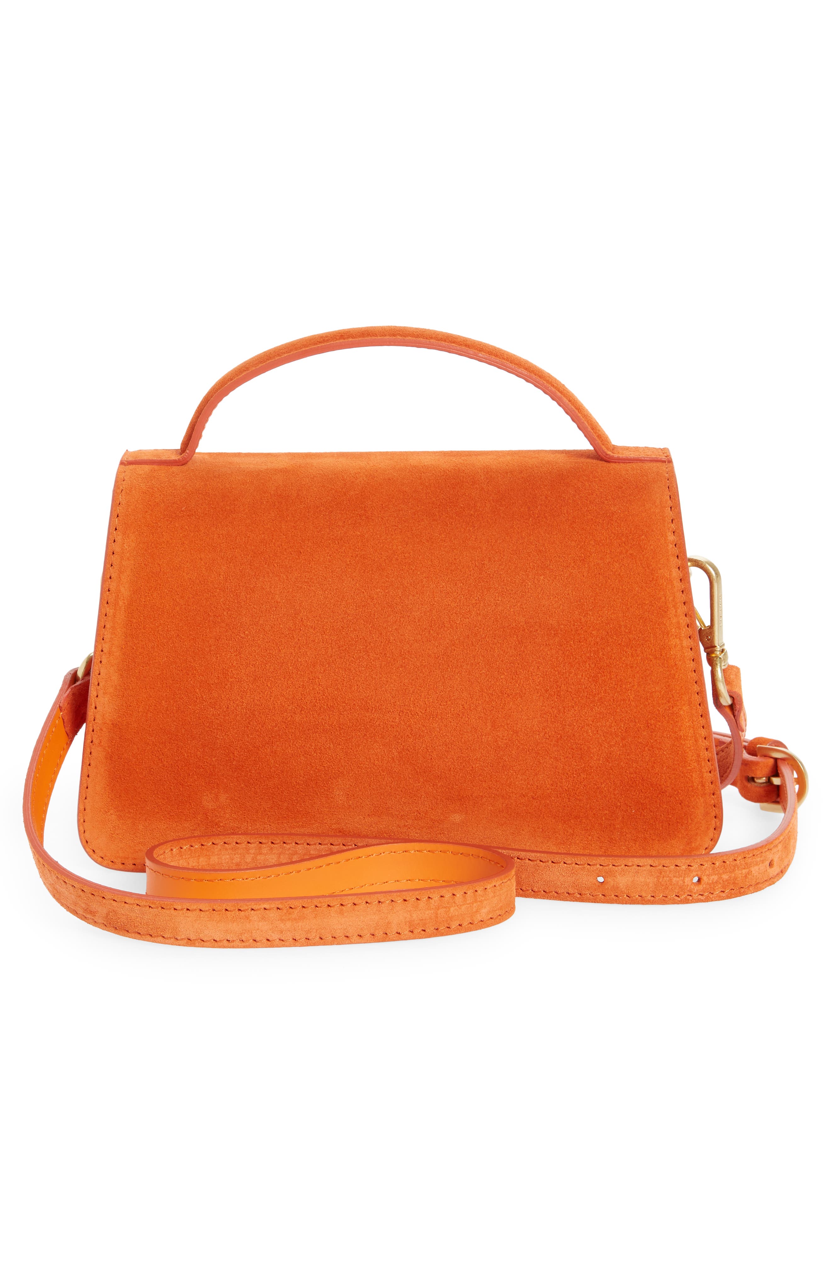 FRAME Le Signature Small Leather Crossbody Bag, Alternate, color, 