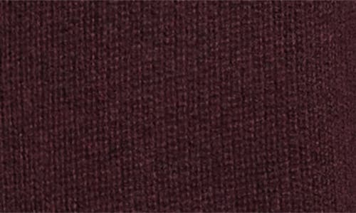 Zella Wool & Cashmere Knit Joggers In Burgundy