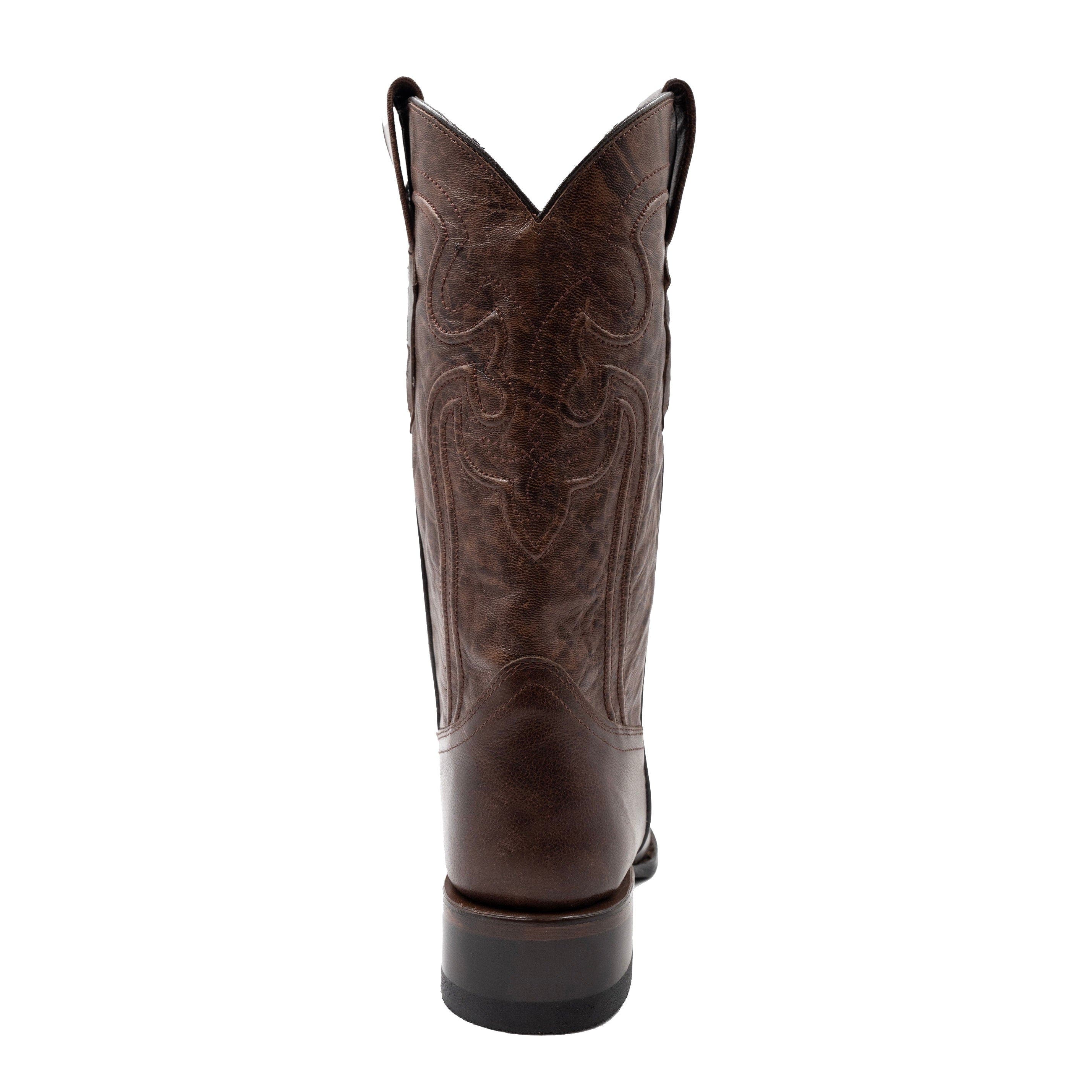 Men's Wyatt Western Boot, Alternate, color, Chocolate