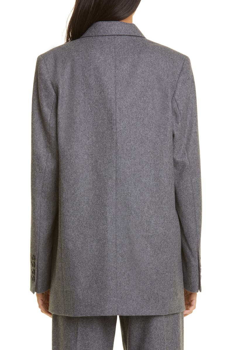 TOTEME Tailored Recycled Wool Blend Jacket, Alternate, color, 