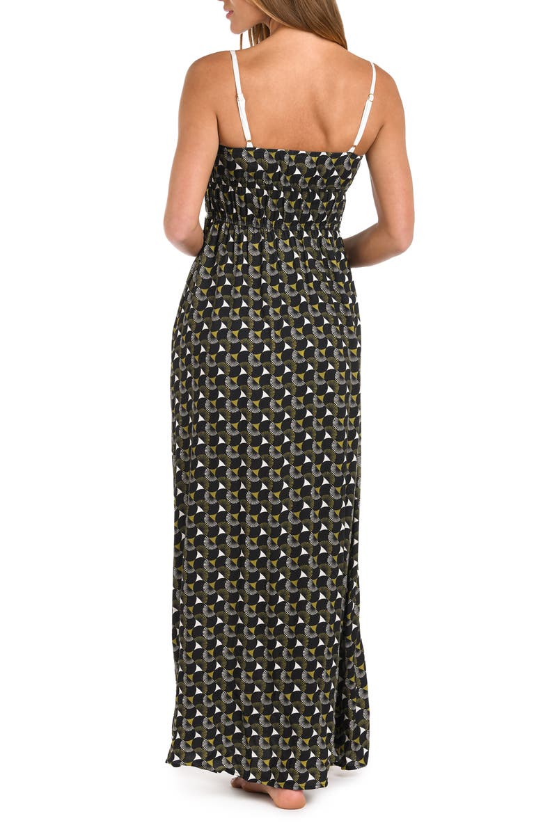 Sunshine 79 Trip Around Maxi Dress, Alternate, color, Black