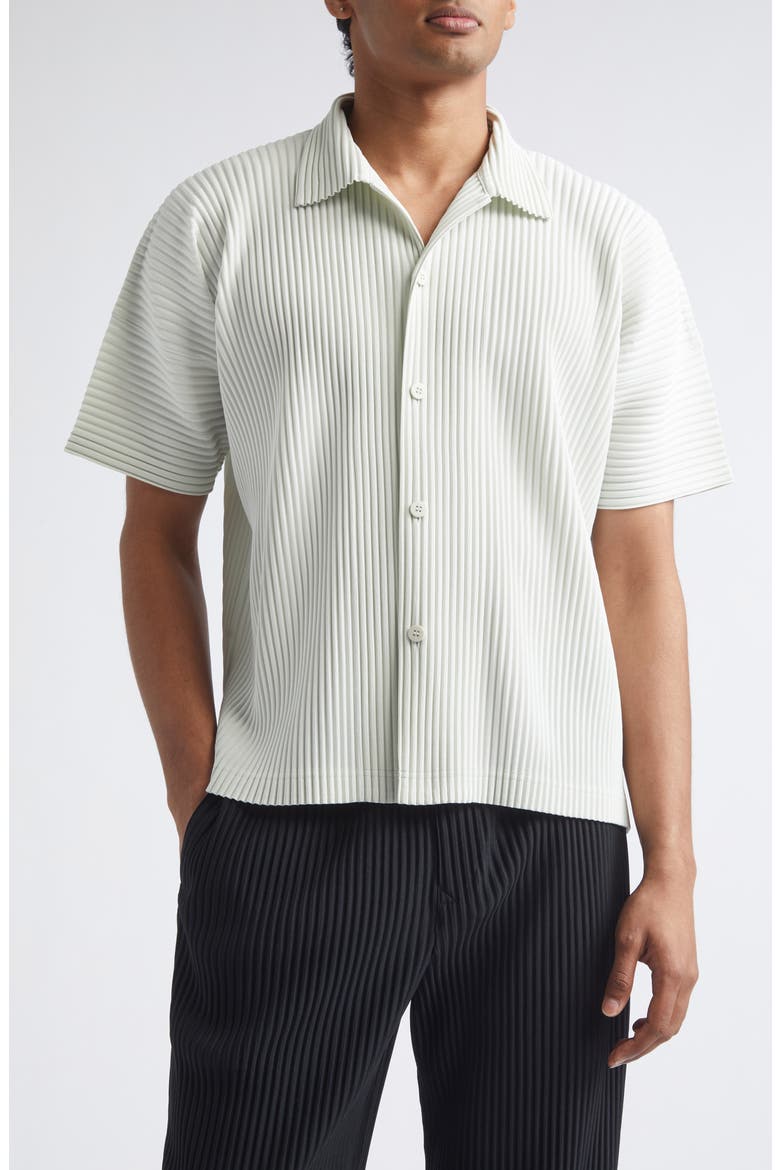 Monthly Colors May Pleated Camp Shirt (Men) | Nordstrom