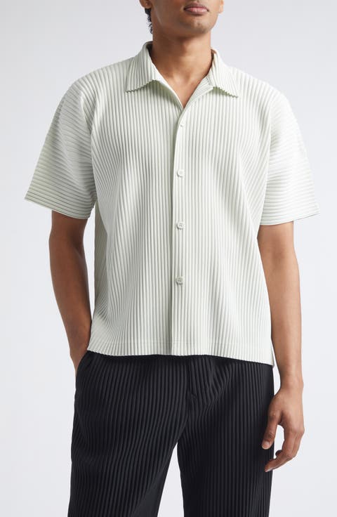 Monthly Colors May Pleated Camp Shirt
