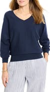 NIC+ZOE Easy Cotton V-Neck Sweater