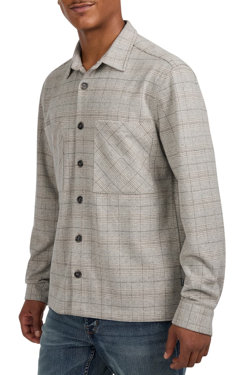 DKNY SPORTSWEAR Jayde Shirt Jacket, Alternate, color, Tofu