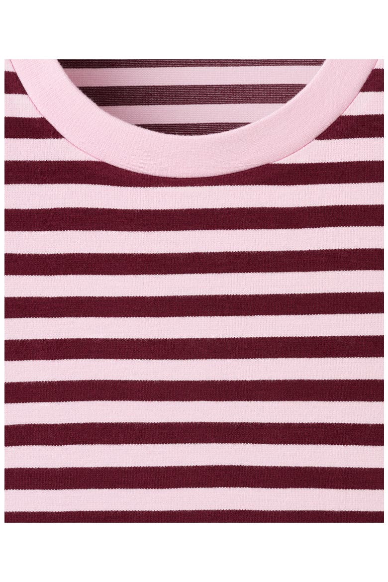Stripe T-Shirt, Alternate, color, PASTEL PINK