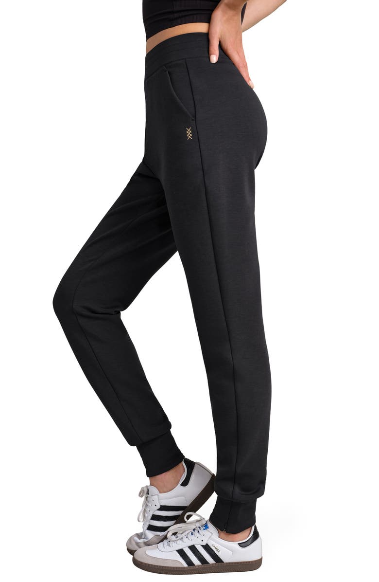 Rhone Dreamglow Tapered Pants, Alternate, color, Pure Black