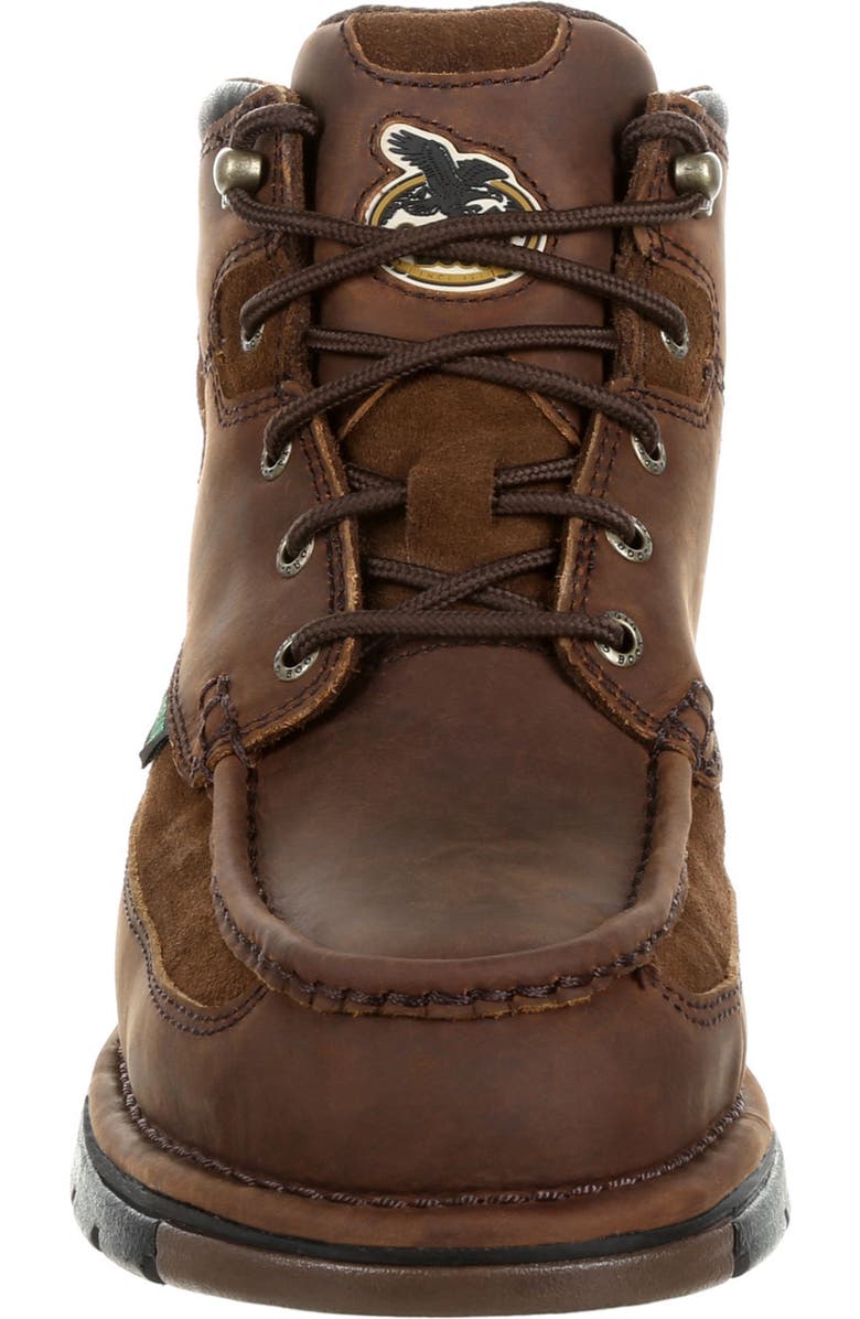 Georgia Boot Waterproof Padded Work Boot, Alternate, color, Brown