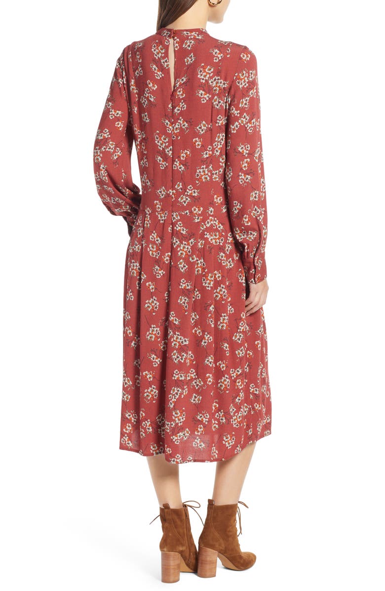 Treasure & Bond Femme Midi Dress, Alternate, color, 