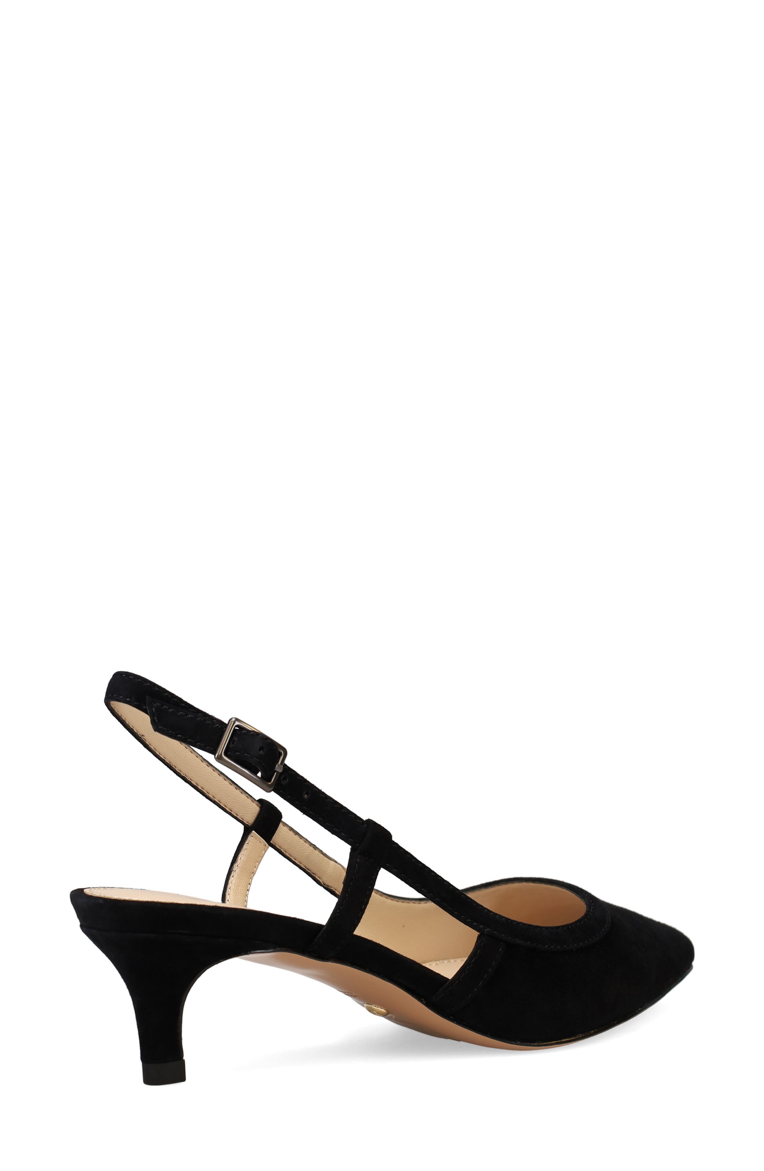 Pelle Moda Deena Slingback Pump, Alternate, color, Black