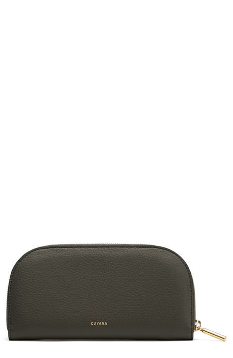 Curved Leather Wallet