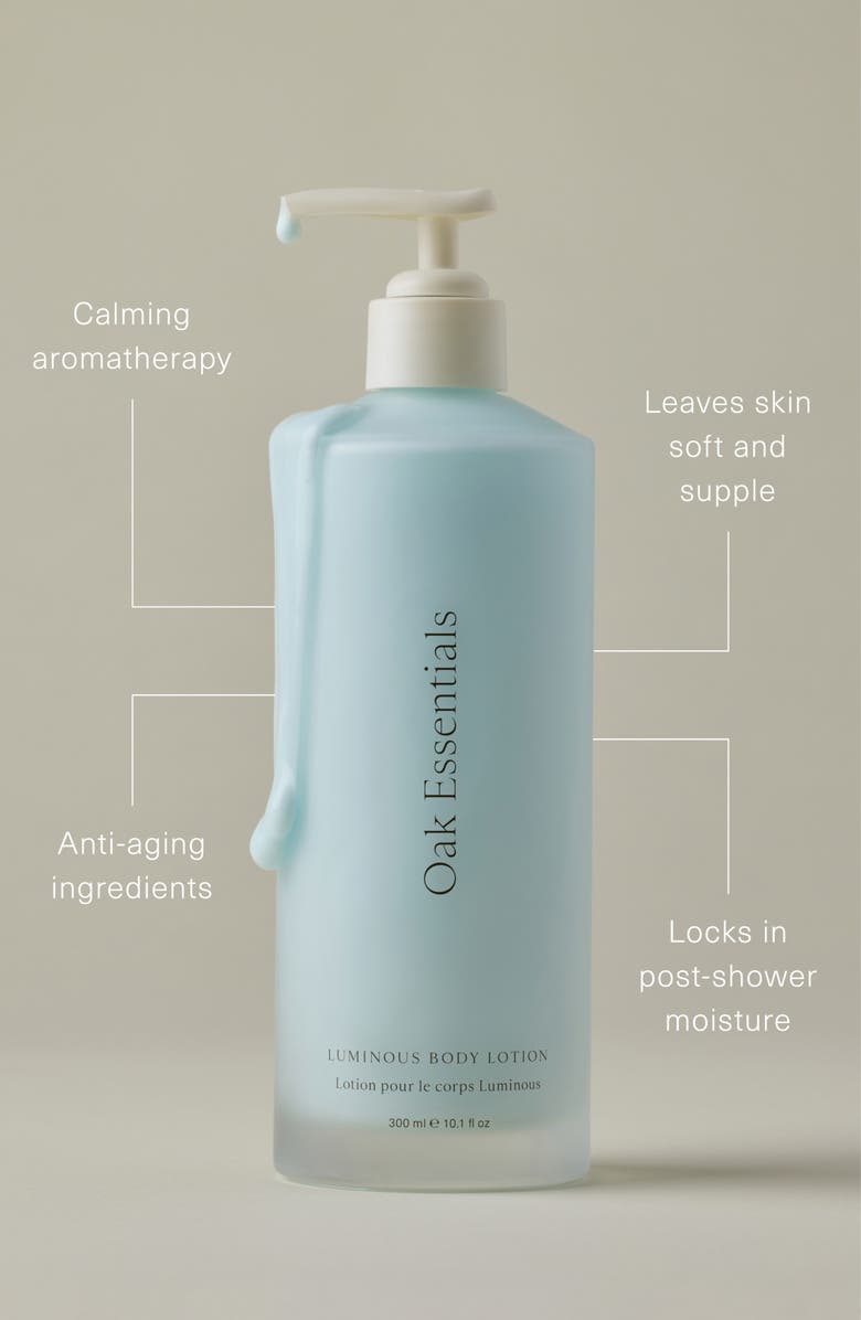 Oak Essentials Luminous Body Lotion, Alternate, color, 