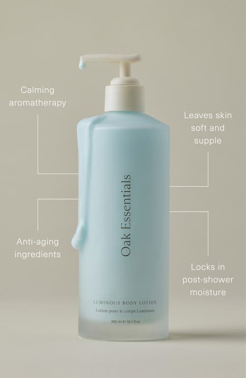 Oak Essentials Luminous Body Lotion In No Color
