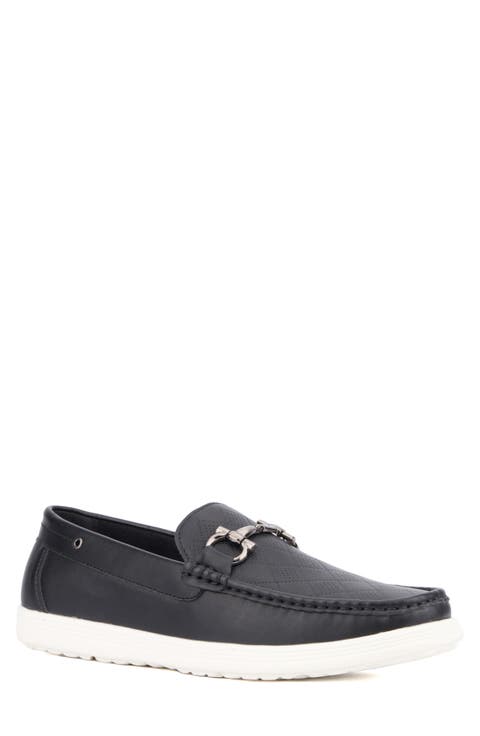 Miklos Diamond Quilt Loafer (Men)