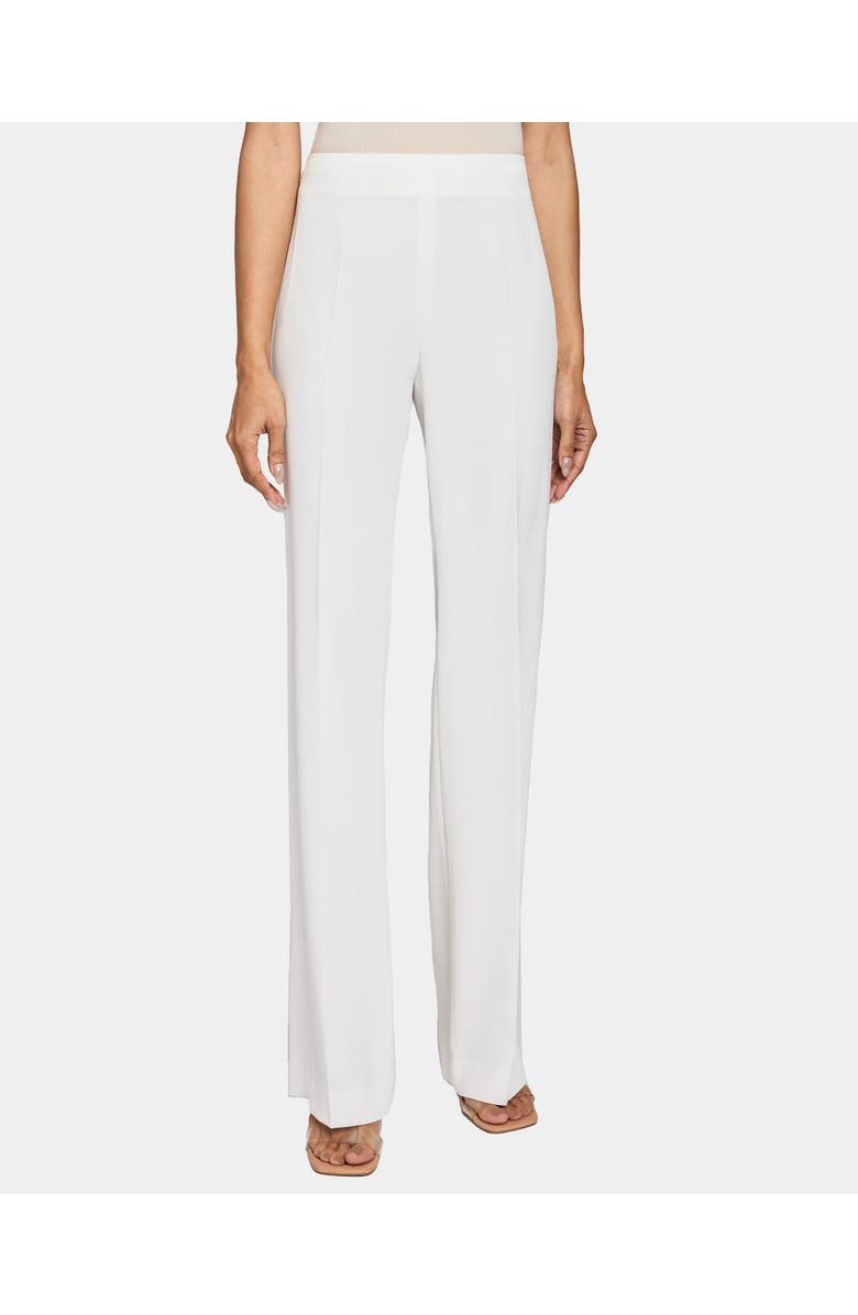 Santorelli MARTINA Straight Leg Pant with Side Zipper in Techno Crepe, Main, color, 