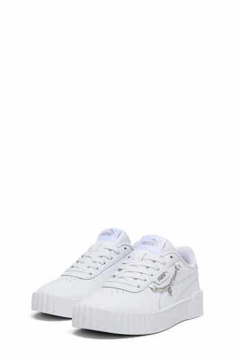 PUMA Kids' Carina 3.0 Low Top Sneaker