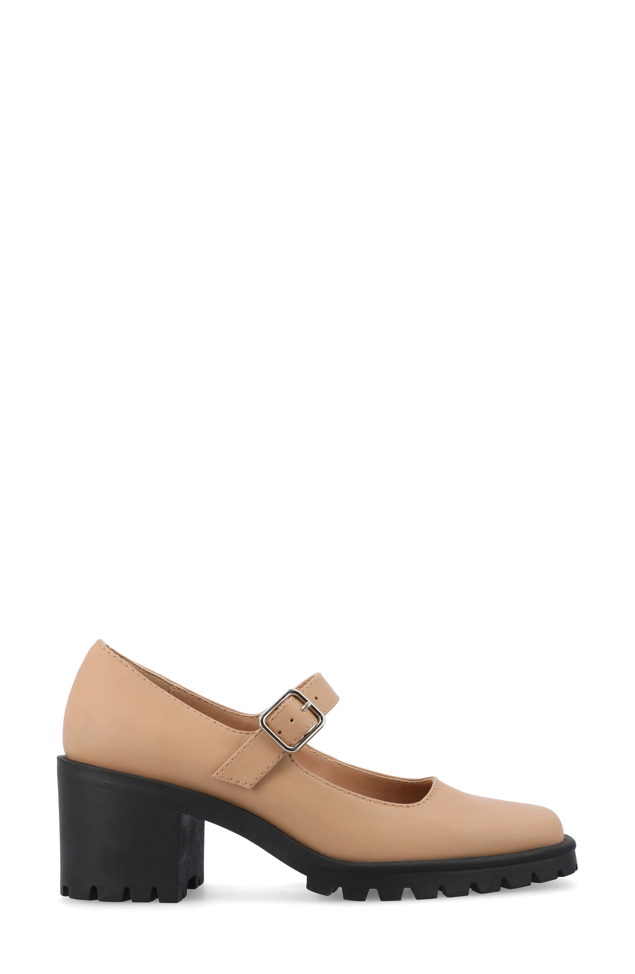 Mary Jane Pump, Alternate, color, TAN