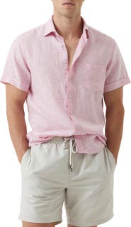 Rodd & Gunn Ellerslie Short Sleeve Linen Button-Up Shirt