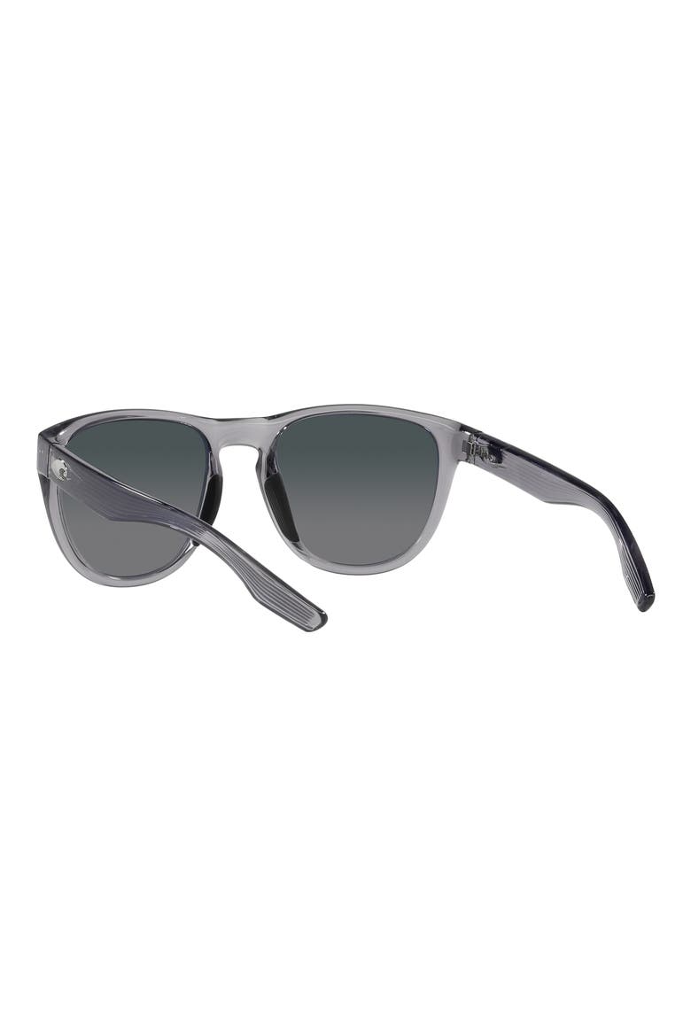 Irie 55mm Gradient Pilot Sunglasses, Alternate, color, CRYSTAL