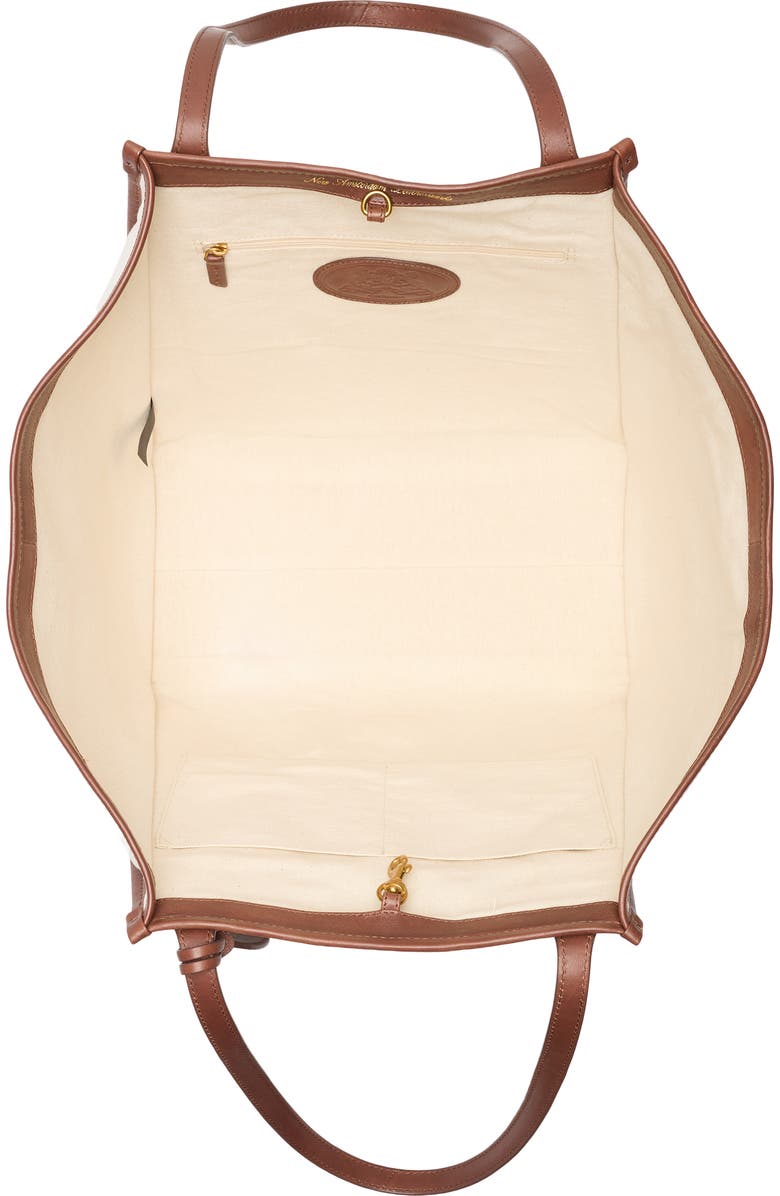 New Amsterdam Leatherworks Waverly Tote Bag, Alternate, color, Natural
