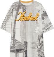 Zimmermann Alchemy Oversize Embroidered Cotton Graphic T-Shirt