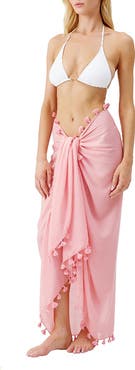 Melissa Odabash Tassel Cover-Up Pareo