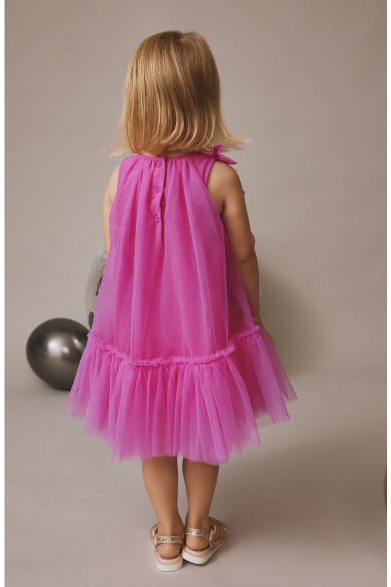 bow mesh dress Azazie Rae