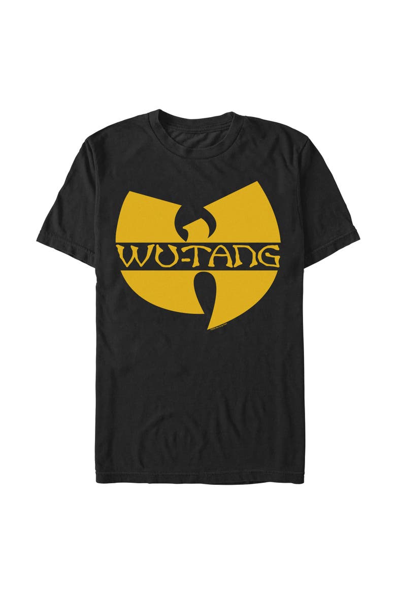 Men's Wu-Tang Clan Classic Bold Logo  Graphic T-Shirt, Main, color, Black