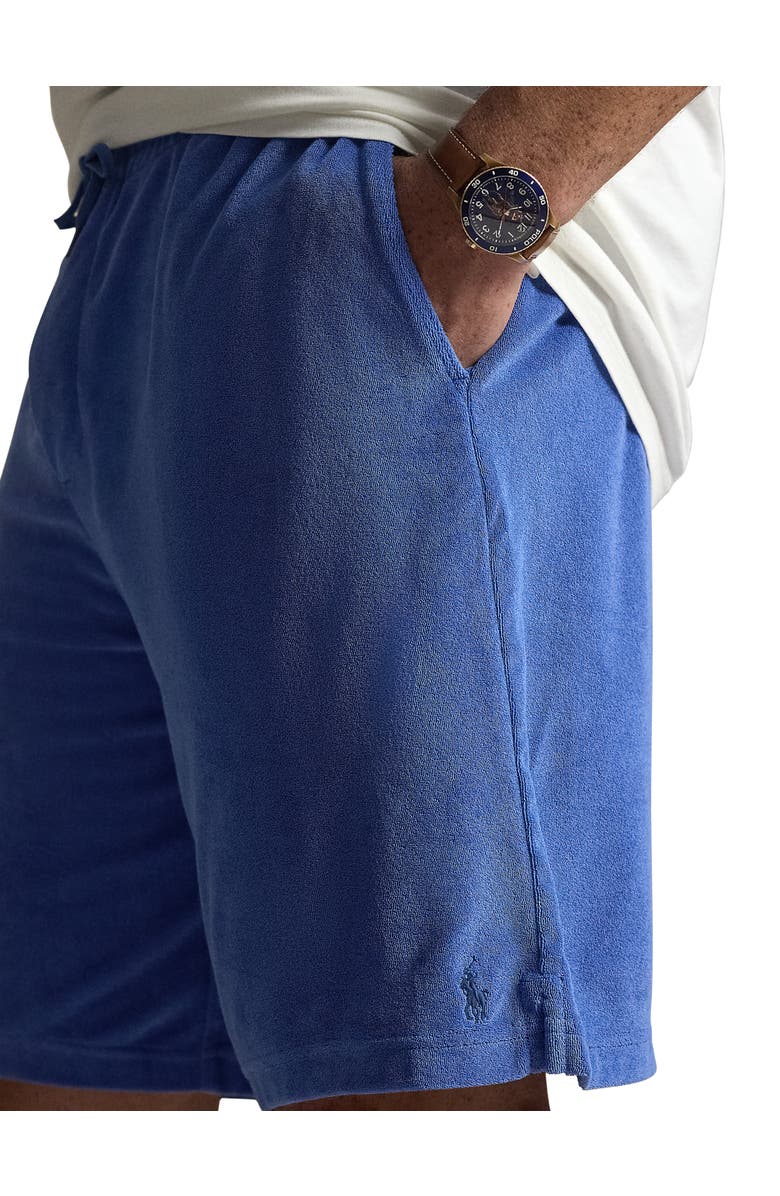 Polo Ralph Lauren Big & Tall Terry Shorts, Alternate, color, Modern Royal
