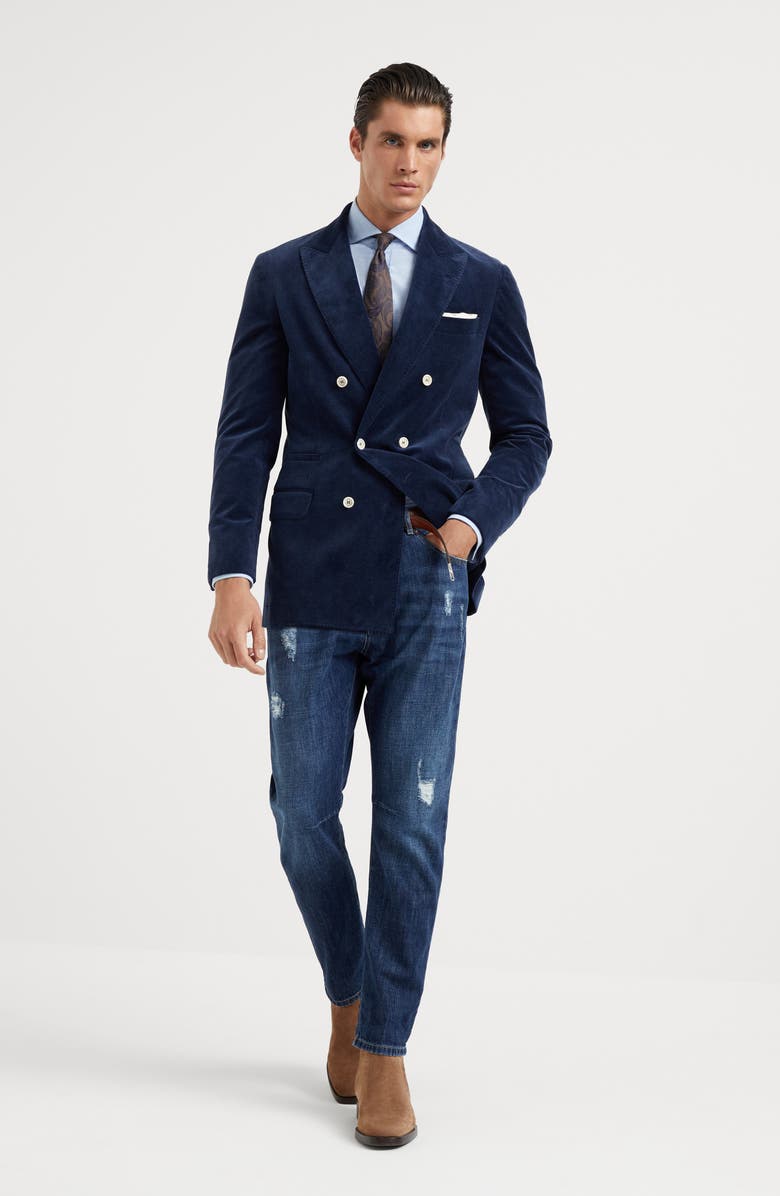 Brunello Cucinelli Oxford shirt, Alternate, color, 