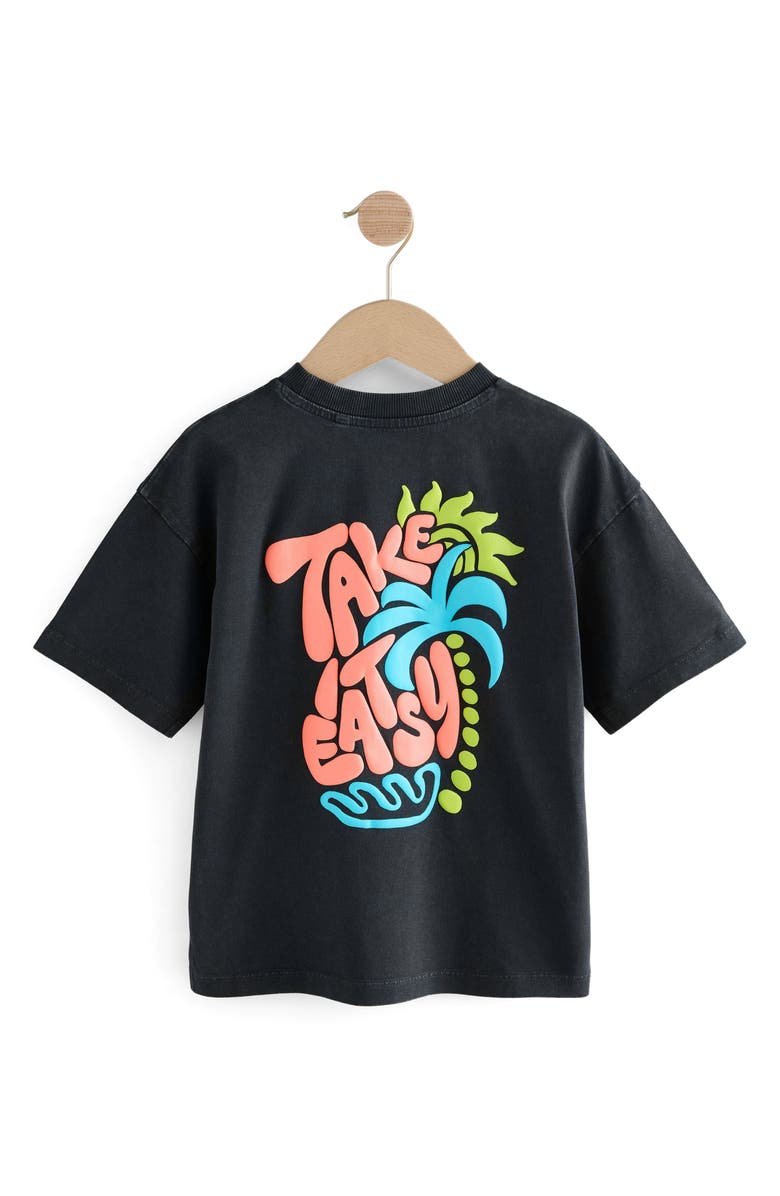 NEXT Kids' Take it Easy Cotton Graphic T-Shirt, Alternate, color, 