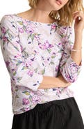 Tommy Bahama Ashby Isles Floral Gardens Cotton Rib T-Shirt