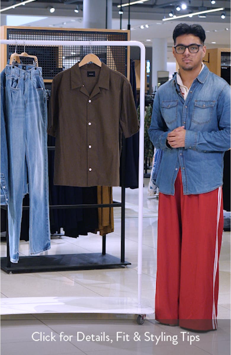 Elai Cotton & Linen Camp Shirt, sales video thumbnail